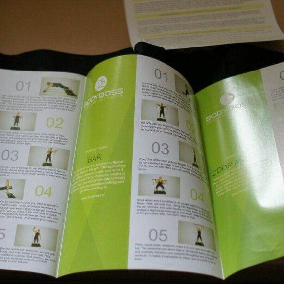 BodyBoss Portable Gym Extra 4 Resistance Band Gift - Picture 9 of 13